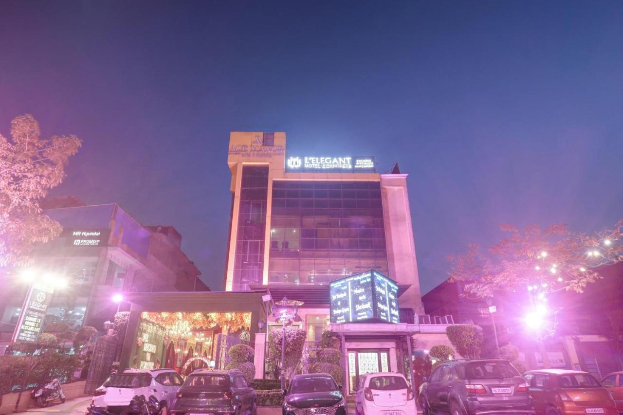 Oyo Townhouse 934 L'Elegant Hotel & Banquetby Ace Manor Ghaziabad Bagian luar foto